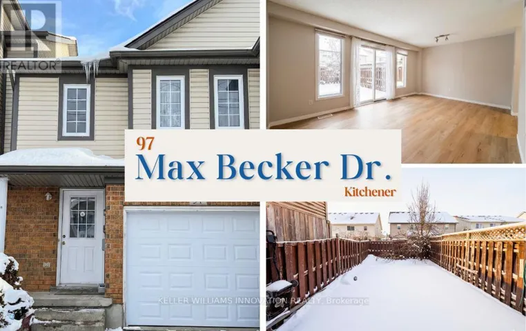 97 MAX BECKER DRIVE, Kitchener, Ontario N2E3W2
