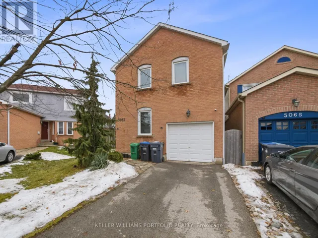 UPPER - 3067 ILOMAR COURT, Mississauga (Meadowvale), Ontario L5N5B5
