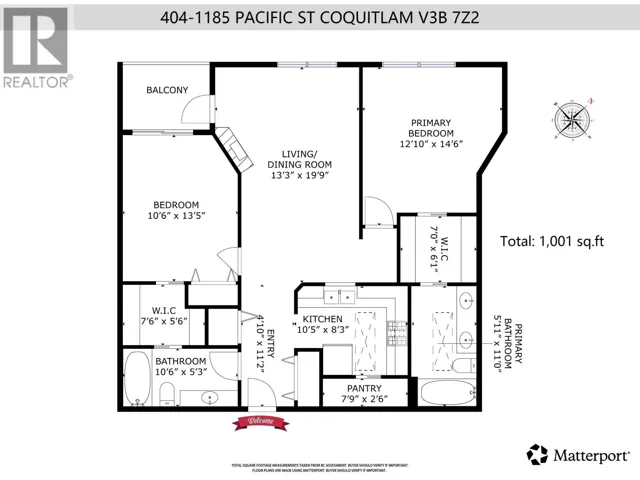 404 1185 PACIFIC STREET, Coquitlam, British Columbia V3B7Z2