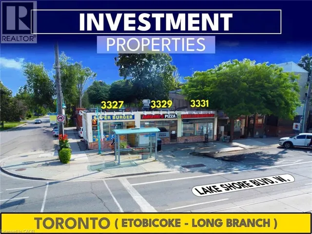 3327 LAKE SHORE Boulevard W, Toronto, Ontario M8W1N1