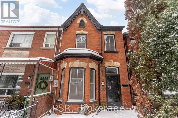 68 BROOKFIELD STREET, Toronto (Trinity-Bellwoods), Ontario M6J3A9