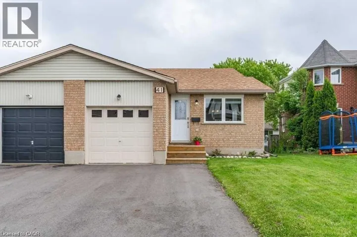 41 RIDGEWAY Crescent, Kitchener, Ontario N2E3M3