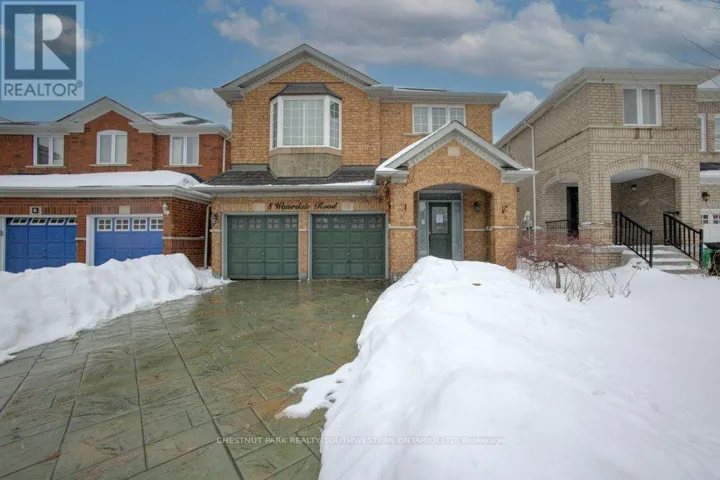 8 WATERDALE ROAD, Brampton (Fletcher's Meadow), Ontario L7A1S7