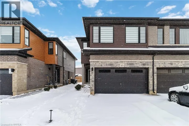 13 BELLHOUSE Avenue, Brantford, Ontario N3T0T9