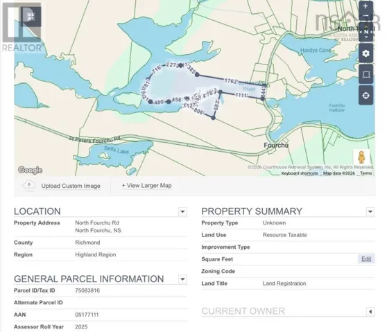 North Fourchu Road, Fourchu, Nova Scotia B1K2E1