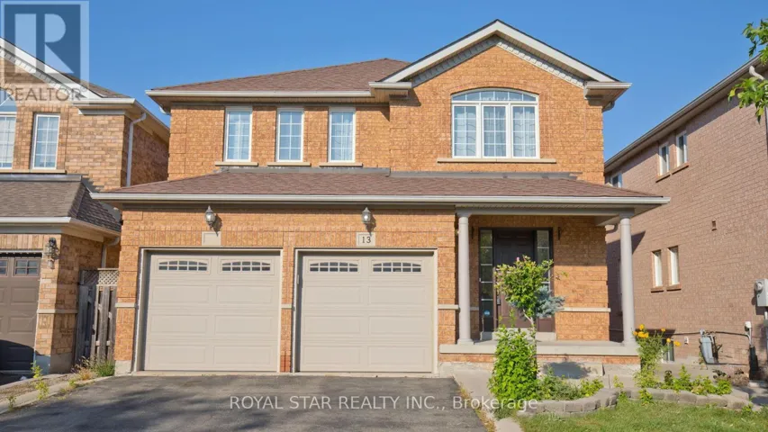 13 WATERDALE ROAD, Brampton (Fletcher's Meadow), Ontario L7A1S7
