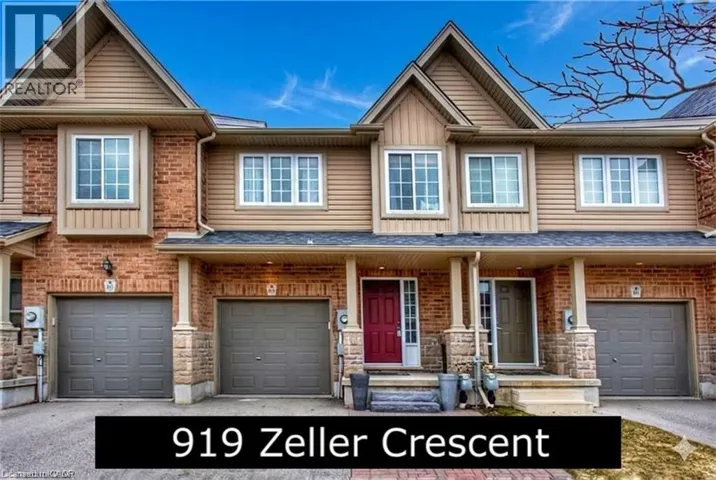 919 ZELLER Crescent, Kitchener, Ontario N2A0C7