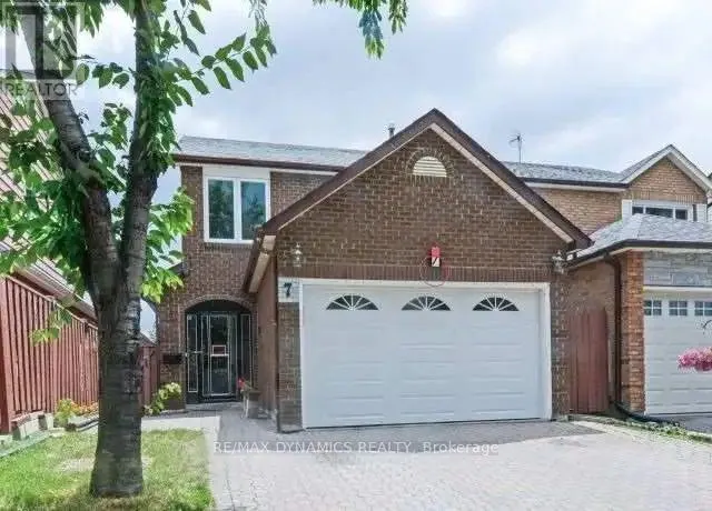 7 SLATER CIRCLE, Brampton (Brampton West), Ontario L6X2S7