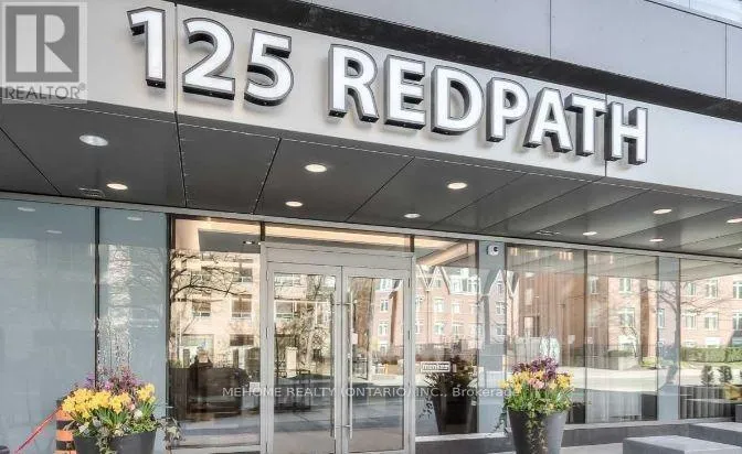 1813 - 125 REDPATH AVENUE, Toronto (Mount Pleasant West), Ontario M4S2J9
