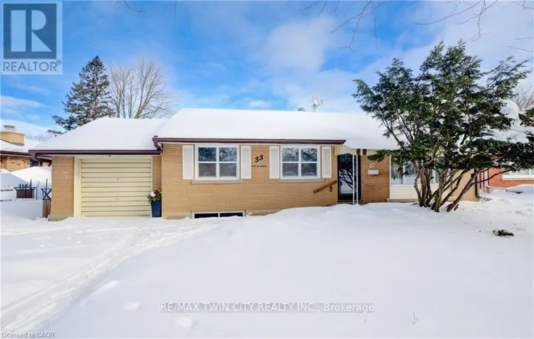 33 ELGINFIELD DRIVE, Guelph (Grange Road), Ontario N1E4E5