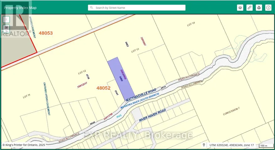 1260 MATHIASVILLE ROAD, Bracebridge (Draper), Ontario P1L1X1