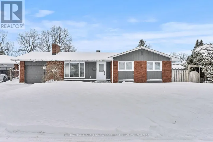 11 TRIPP CRESCENT, Ottawa, Ontario K2J1C5