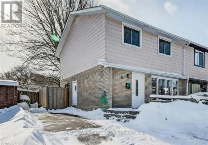 71 SHADELAND CRESCENT, Kitchener, Ontario N2M2J1