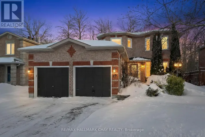 29 BENSON DRIVE, Barrie (Sandy Hollow), Ontario L4N7Y1
