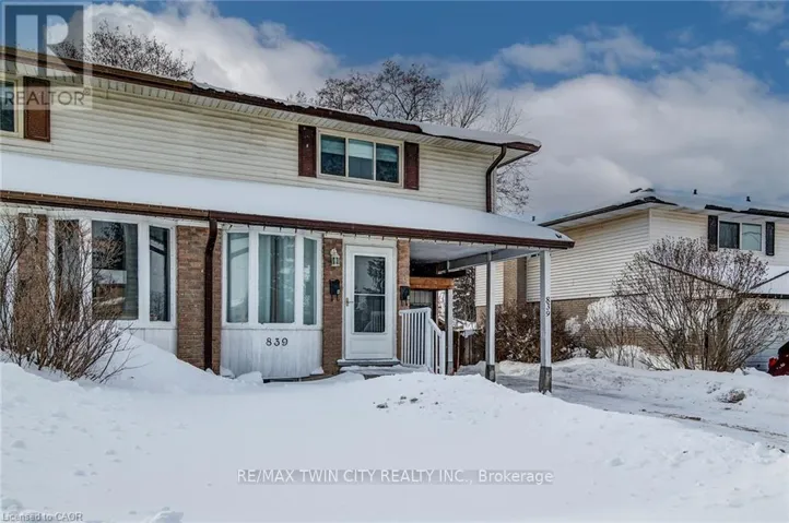 839 DOON VILLAGE ROAD, Kitchener, Ontario N2P1A1