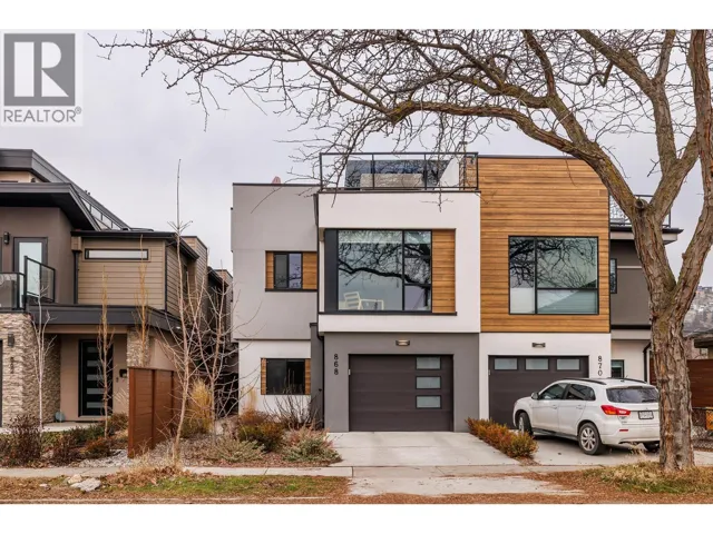 868 Wilson Avenue, Kelowna, British Columbia V1Y6X9