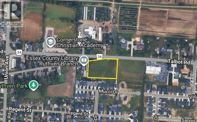 V/L TALBOT ROAD Unit# WEST PARCEL, Kingsville, Ontario N0P2G0