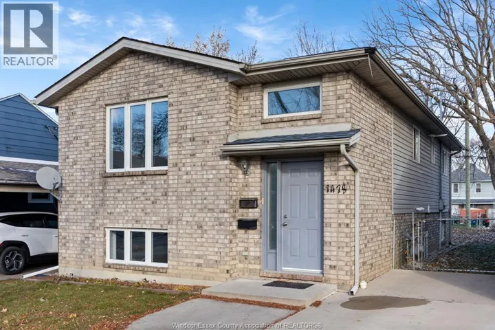 1478 WESTCOTT ROAD Unit# UPPER, Windsor, Ontario N8Y4C4