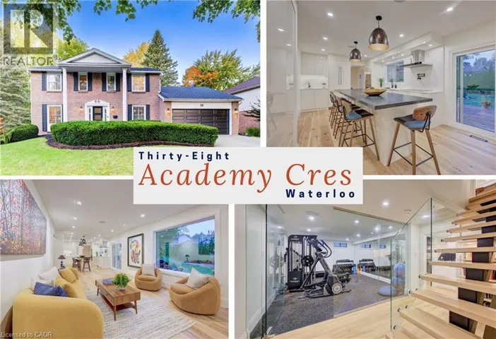 38 ACADEMY Crescent, Waterloo, Ontario N2L5H7