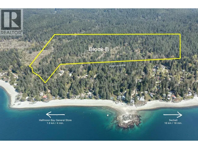 Block B PRIESTLAND ROAD, Halfmoon Bay, British Columbia V0N1Y0