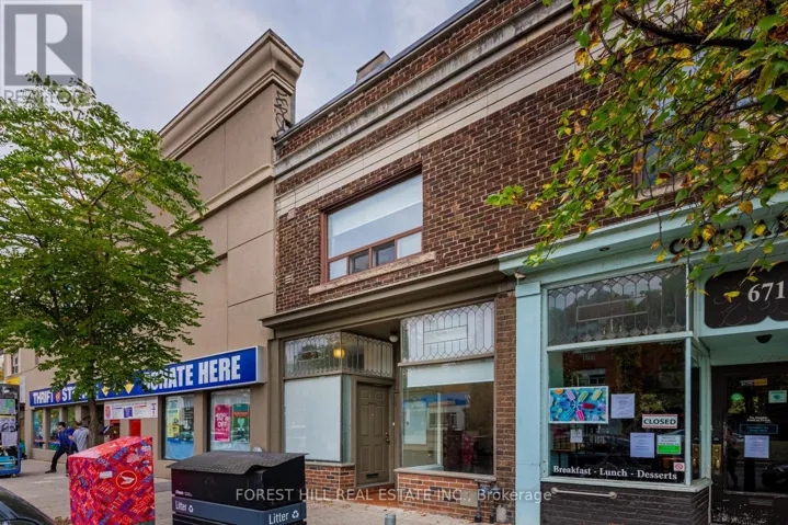 UPPER - 669 ST CLAIR AVENUE W, Toronto (Wychwood), Ontario M6C1A7