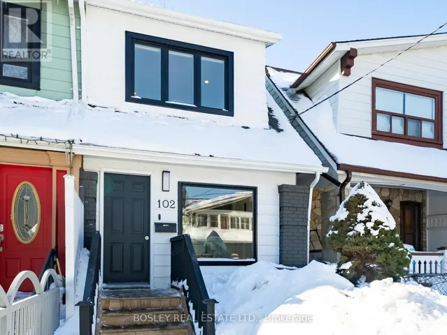 102 WOODFIELD ROAD, Toronto (Greenwood-Coxwell), Ontario M4L2W6