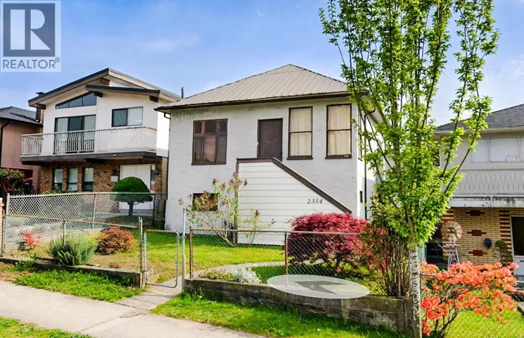 2354 E 33RD AVENUE, Vancouver, British Columbia V5R2S3