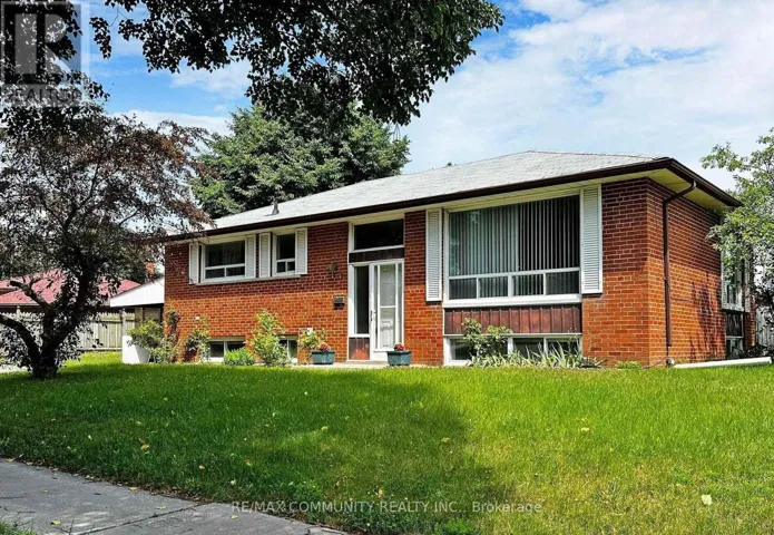 MAIN - 1 APPLEFIELD DRIVE, Toronto (Bendale), Ontario M1P3X8