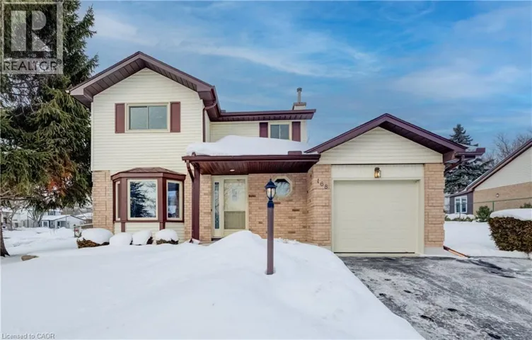 168 ONEIDA Place, Kitchener, Ontario N2A3G4