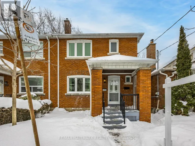 419 MORTIMER AVENUE, Toronto (Danforth Village-East York), Ontario M4J2E8