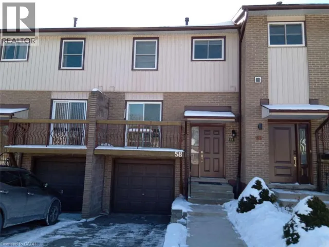 1115 PARAMOUNT Drive Unit# 58, Stoney Creek, Ontario L8J1P6