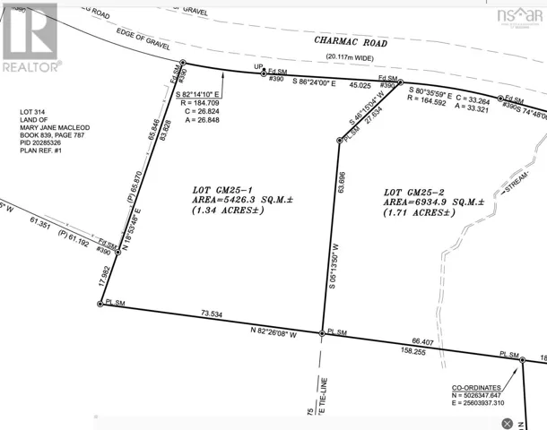 GM25-1 Charmac Road, Greenfield, Nova Scotia B6L3E4