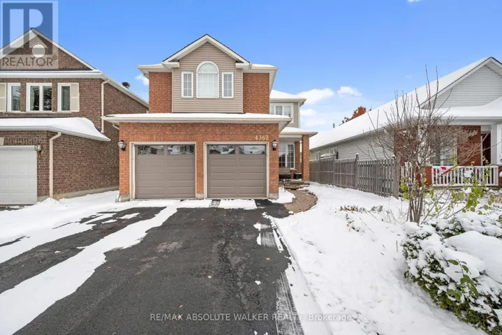 4362 RAINFOREST DRIVE, Ottawa, Ontario K1V1L4