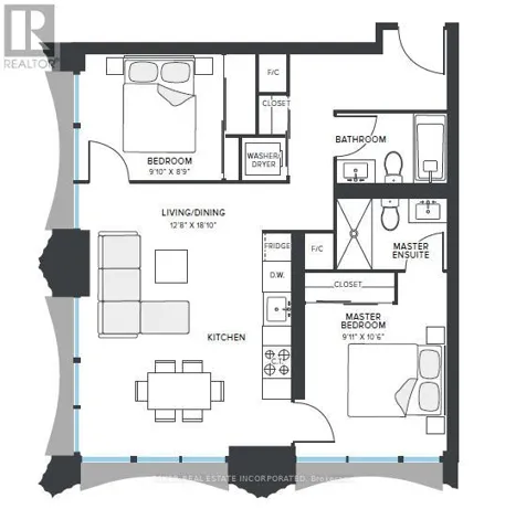 1404 - 151 MILL STREET, Toronto (Waterfront Communities), Ontario M5A4T8