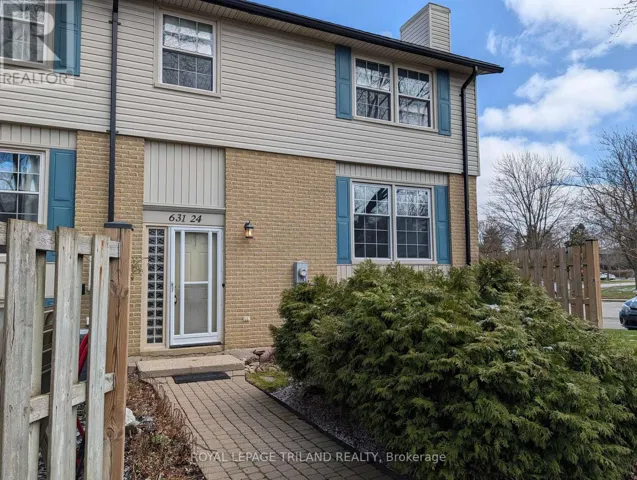 24 - 631 CRANBROOK ROAD, London South (South L), Ontario N6K2Y4