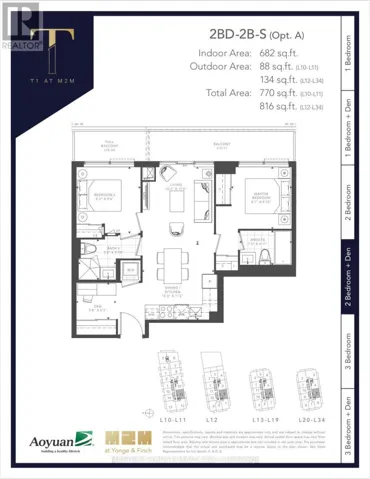 S1306 - 8 OLYMPIC GARDEN DRIVE, Toronto (Newtonbrook East), Ontario M2M0B9