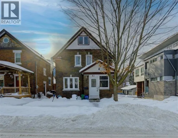61 WATERLOO Street, Kitchener, Ontario N2H3V1