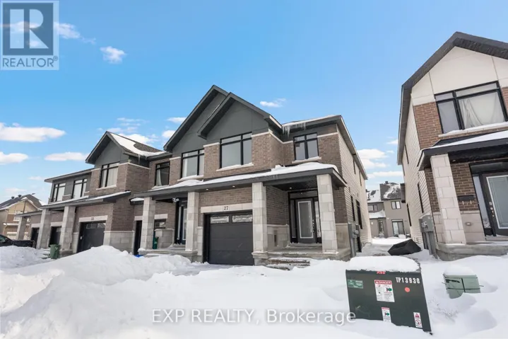 27 MOOSONEE CRESCENT, Ottawa, Ontario K4M0L9