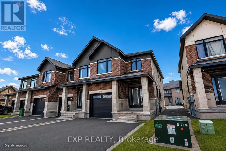 27 MOOSONEE CRESCENT, Ottawa, Ontario K4M0L9