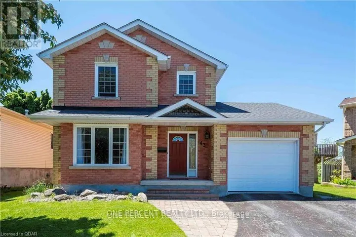 UPPER LEVEL - 43 SHERWOOD CRESCENT, Belleville (Belleville Ward), Ontario K8P5G2