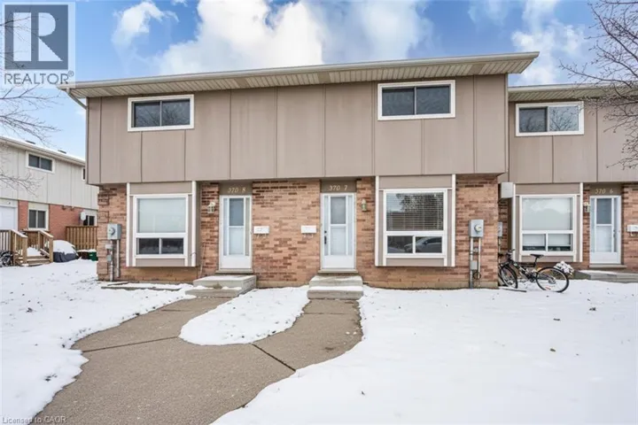 370 SPRINGBANK Avenue Unit# 7, Woodstock, Ontario N4T1L3
