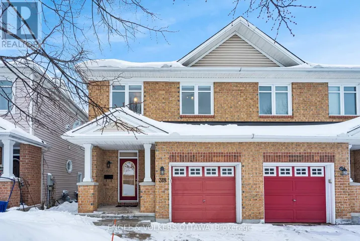318 PARKIN CIRCLE, Ottawa, Ontario K1T4G6