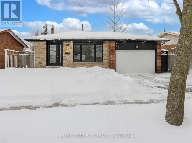 61 ROTARY DRIVE, Toronto (Rouge), Ontario M1B2J4