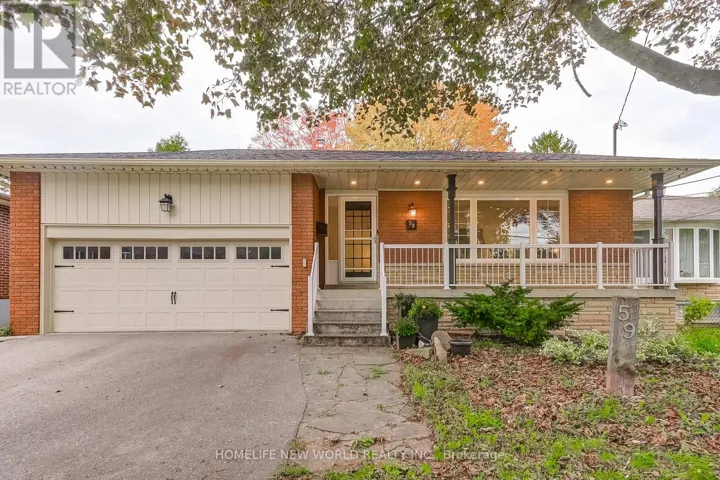 59 BOBMAR ROAD, Toronto (Highland Creek), Ontario M1C1C8