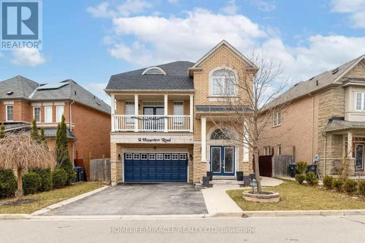 12 HOMEVIEW ROAD, Brampton (Bram East), Ontario L6P2L9