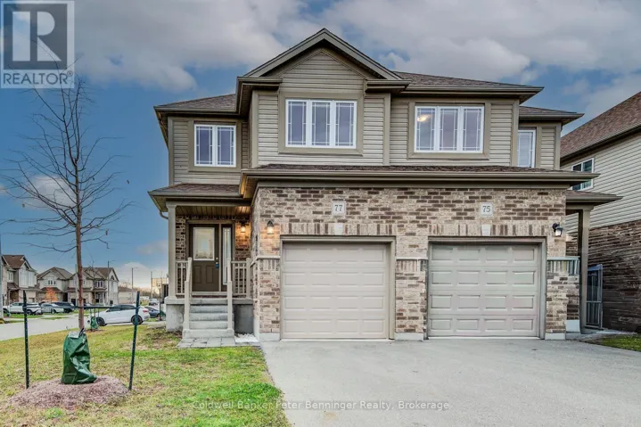 77 JOHN BRABSON CRESCENT, Guelph (Kortright East), Ontario N1G0G7