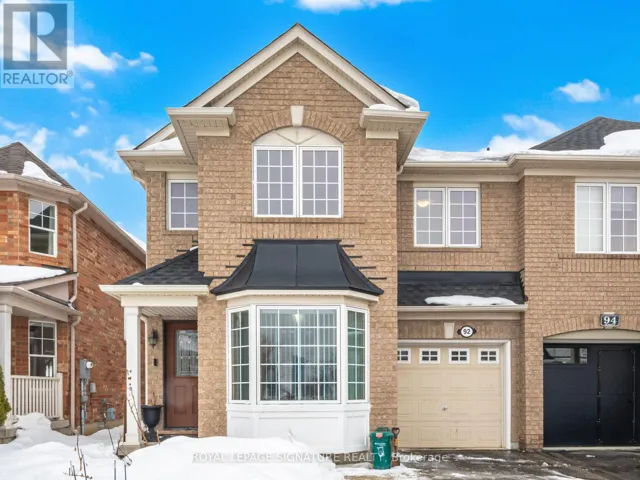 92 OWLRIDGE DRIVE, Brampton (Credit Valley), Ontario L6X0M5