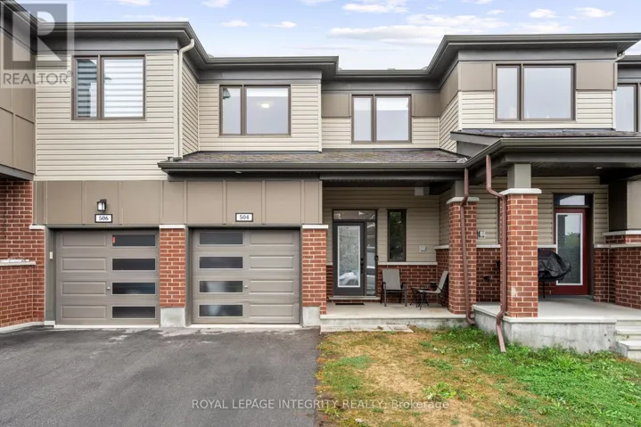 504 FLAGSTAFF DRIVE, Ottawa, Ontario K2J6T5
