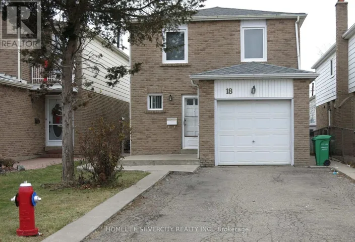 18 PICKARD LANE, Brampton (Fletcher's West), Ontario L6Y2M5
