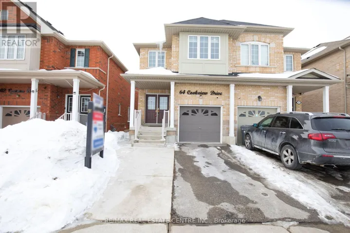 64 COOKVIEW DRIVE, Brampton (Sandringham-Wellington), Ontario L6R3T6